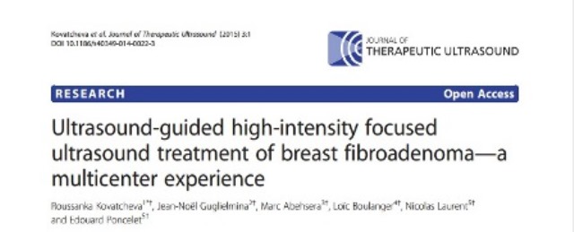 Eficacia de HIFU para Fibroadenomas